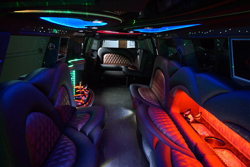 party bus interiors